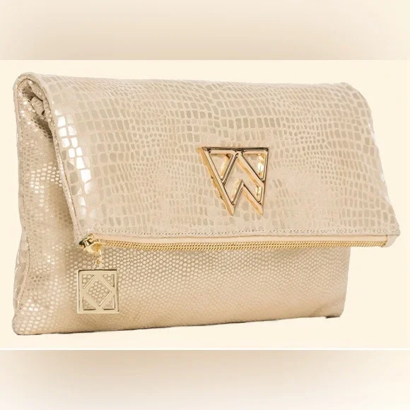 Kelly Wynne Fold Over Purse - Picture 1 of 4